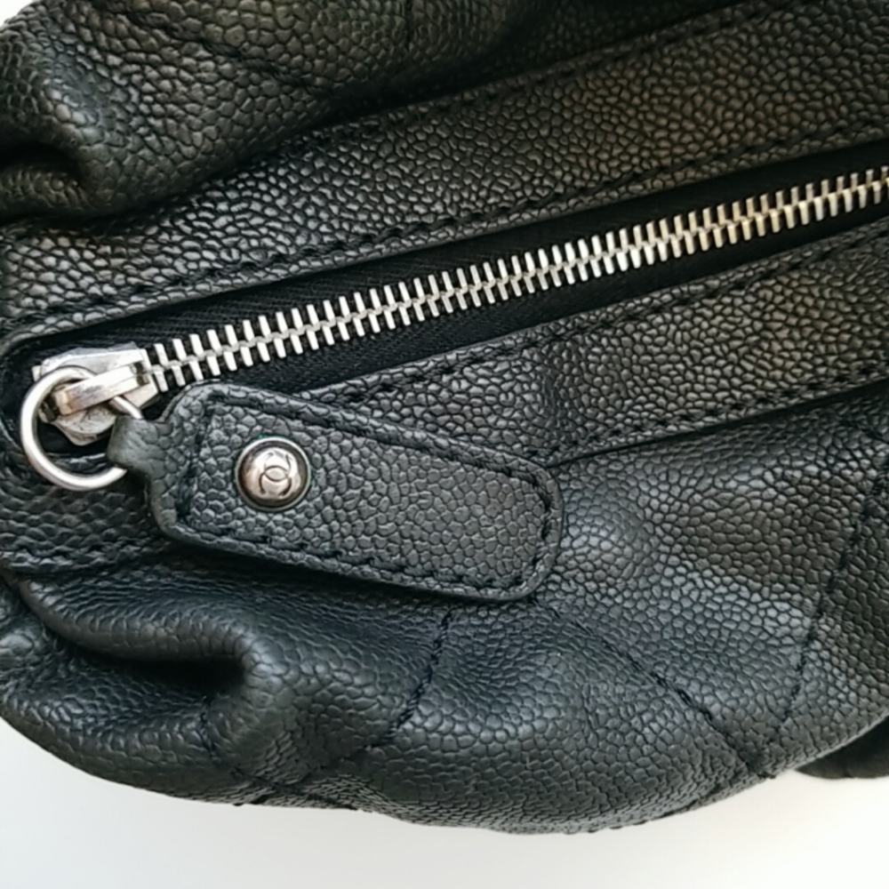 ❗SOLD❗EUC CHANEL black caviar hobo handbag - Picture 13 of 13